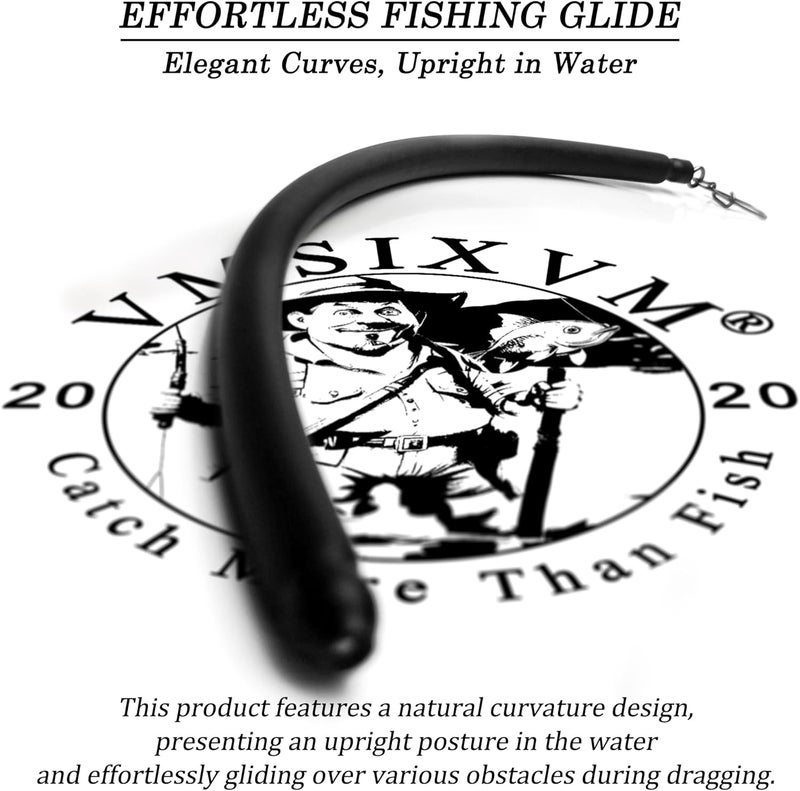 VMSIXVM Dragging Weights for Catfish, No Snag Sinker Drag Drift Fishing Weight for Bottom Bouncing, Trolling, Drifting, Snagless Catfishing Sinker Tackle Gear and Equipment - Image 5